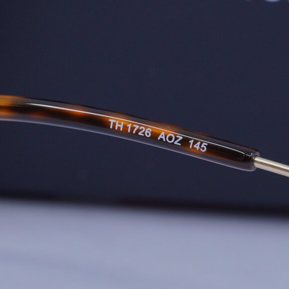 Tommy Hilfiger TH 1726 0AOZ 00 Round Eyeglasses – Matte Gold 50mm - Picture 7 of 9